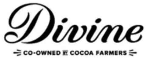 Divine CO-OWNED BY COCOA FARMERS Logo (WIPO, 20.08.2021)