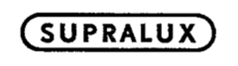 SUPRALUX Logo (WIPO, 30.09.1970)