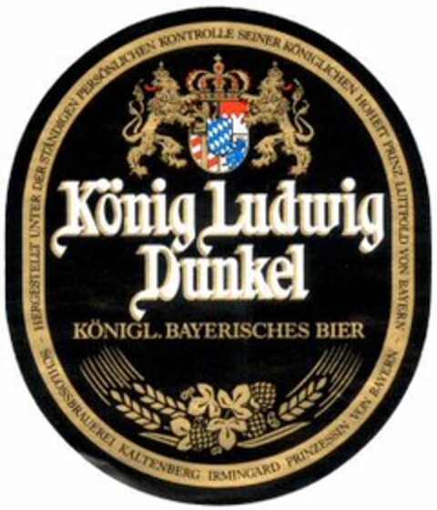 König Ludwig Dunkel Logo (WIPO, 03/23/1984)