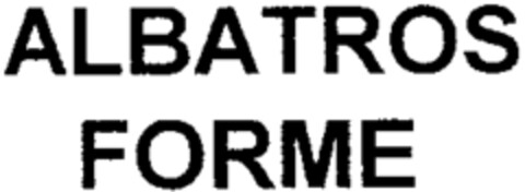 ALBATROS FORME Logo (WIPO, 10.03.2000)