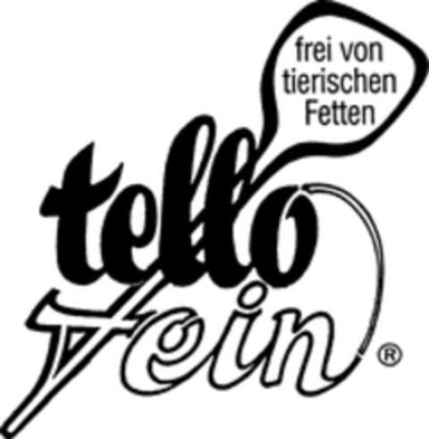 tello fein frei von tierischen Fetten Logo (WIPO, 30.11.2000)