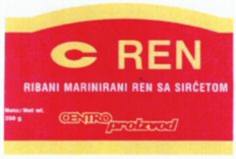 C REN RIBANI MARINIRANI REN SA SIRCETOM CENTROproizvod Logo (WIPO, 26.03.2008)