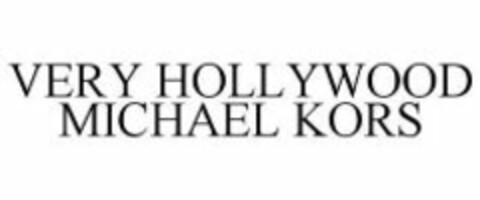 VERY HOLLYWOOD MICHAEL KORS Logo (WIPO, 12/18/2008)