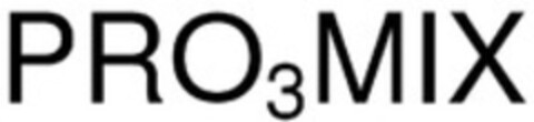 PRO3MIX Logo (WIPO, 16.11.2012)