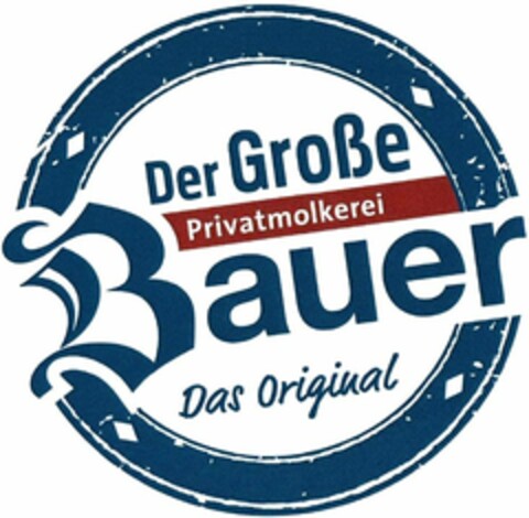 Der Große Privatmolkerei Bauer Das Original Logo (WIPO, 07/11/2019)