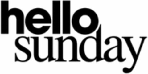 hello sunday Logo (WIPO, 30.11.2020)