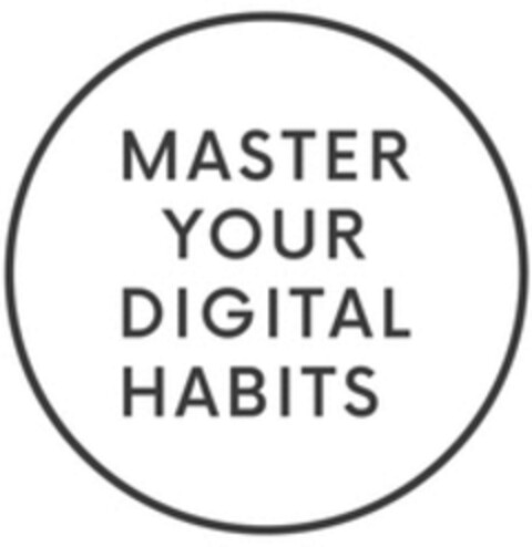 MASTER YOUR DIGITAL HABITS Logo (WIPO, 08.06.2022)