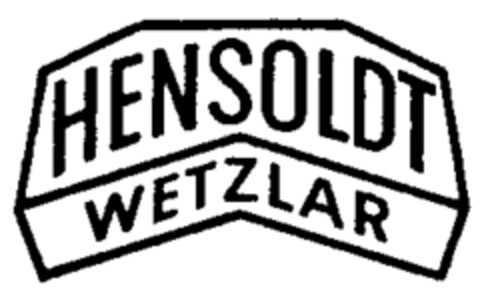HENSOLDT WETZLAR Logo (WIPO, 11.07.1955)