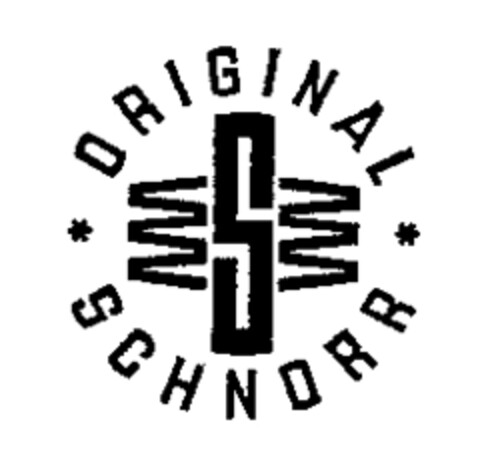 ORIGINAL SCHNORR Logo (WIPO, 04.03.1967)