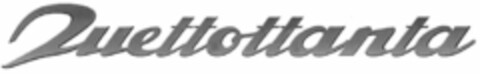 2uettottanta Logo (WIPO, 02/24/2010)