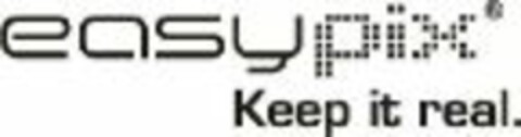 easypix Keep it real. Logo (WIPO, 13.07.2010)