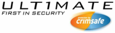 ULT1MATE FIRST IN SECURITY protection by crimsafe Logo (WIPO, 07/21/2011)