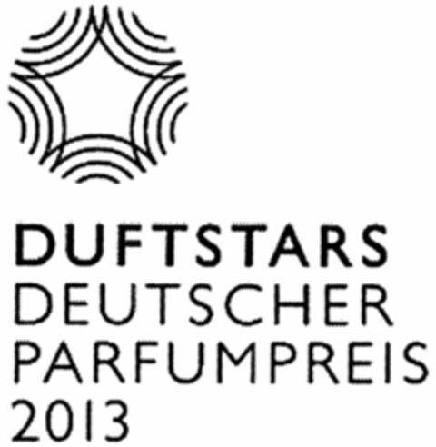 DUFTSTARS DEUTSCHER PARFUMPREIS 2013 Logo (WIPO, 18.06.2013)