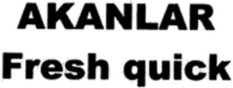 AKANLAR Fresh quick Logo (WIPO, 30.06.2014)