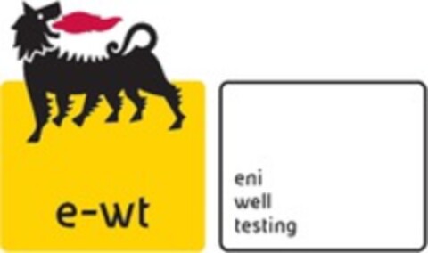 e-wt eni well testing Logo (WIPO, 11/18/2019)