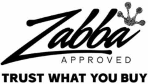 Zabba APPROVED TRUST WHAT YOU BUY Logo (WIPO, 12/04/2020)