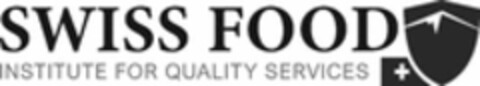 SWISS FOOD INSTITUTE FOR QUALITY SERVICES Logo (WIPO, 20.09.2022)