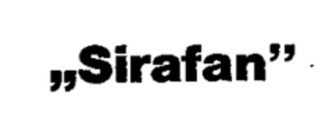 Sirafan Logo (WIPO, 11/25/1966)