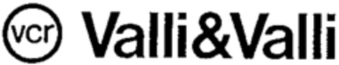vcr Valli & Valli Logo (WIPO, 15.09.1998)