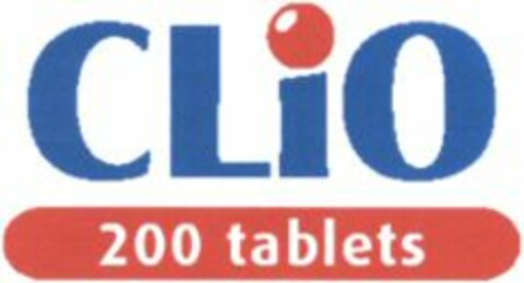 CLIO 200 tablets Logo (WIPO, 04/09/2004)