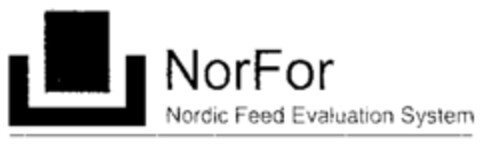 NorFor Nordic Feed Evaluation System Logo (WIPO, 18.01.2005)