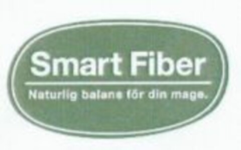 Smart Fiber Naturtig balans för din mage. Logo (WIPO, 04.12.2007)