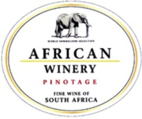 AFRICAN WINERY PINOTAGE Logo (WIPO, 10/01/2008)