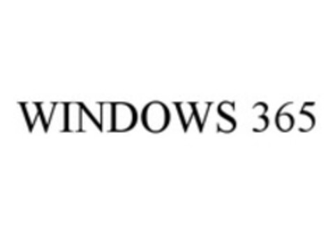 WINDOWS 365 Logo (WIPO, 29.01.2015)