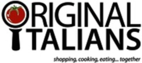 ORIGINAL ITALIANS shopping, cooking, eating... together Logo (WIPO, 02/01/2017)