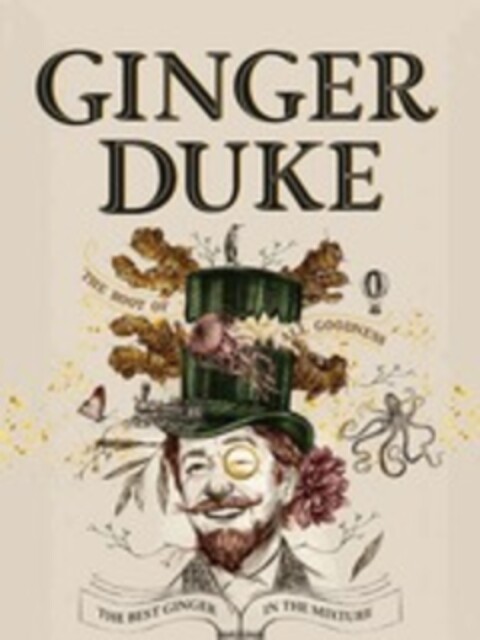 GINGER DUKE THE ROOT OF ALL GOODNESS THE BEST GINGER IN THE MIXTURE Logo (WIPO, 27.05.2020)