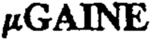 GAINE Logo (WIPO, 27.08.1996)