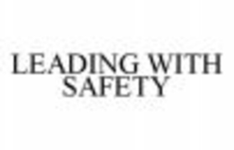 LEADING WITH SAFETY Logo (WIPO, 08/25/2008)