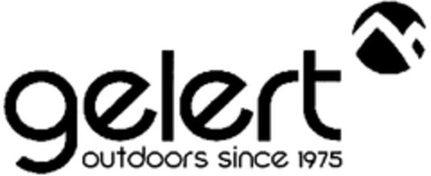 gelert outdoors since 1975 Logo (WIPO, 07/01/2010)