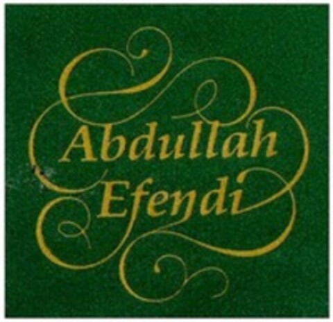 Abdullah Efendi Logo (WIPO, 20.10.2014)