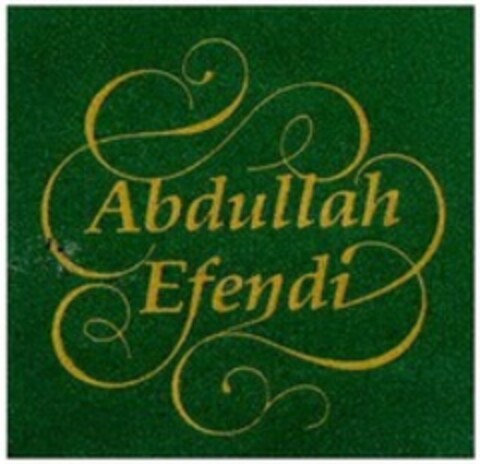 Abdullah Efendi Logo (WIPO, 10/20/2014)