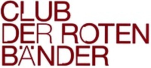 CLUB DER ROTEN BÄNDER Logo (WIPO, 11/30/2016)