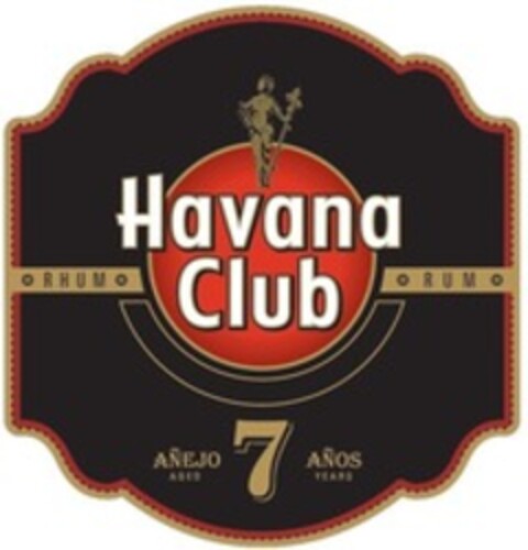 Havana Club RHUM AÑEJO AGED 7 AÑOS YEARS RUM Logo (WIPO, 04/05/2023)