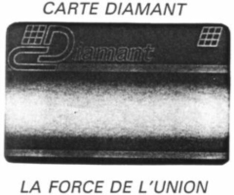 CD CARTE DIAMANT LA FORCE DE L'UNION Logo (WIPO, 12/22/1988)