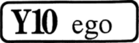 Y10 ego Logo (WIPO, 05/22/1991)