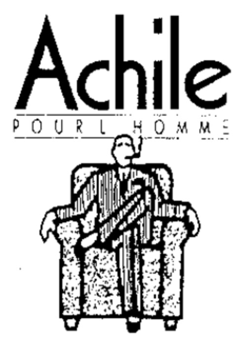 Achile POUR L'HOMME Logo (WIPO, 21.08.1995)