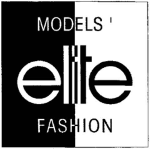 MODELS ' elite FASHION Logo (WIPO, 09.07.2001)