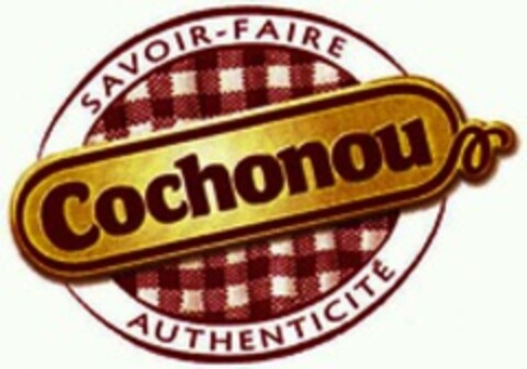Cochonou SAVOIR-FAIRE AUTHENTICITÉ Logo (WIPO, 05/28/2008)
