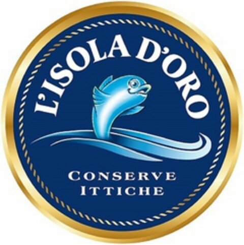 L'ISOLA D'ORO CONSERVE ITTICHE Logo (WIPO, 06.05.2021)