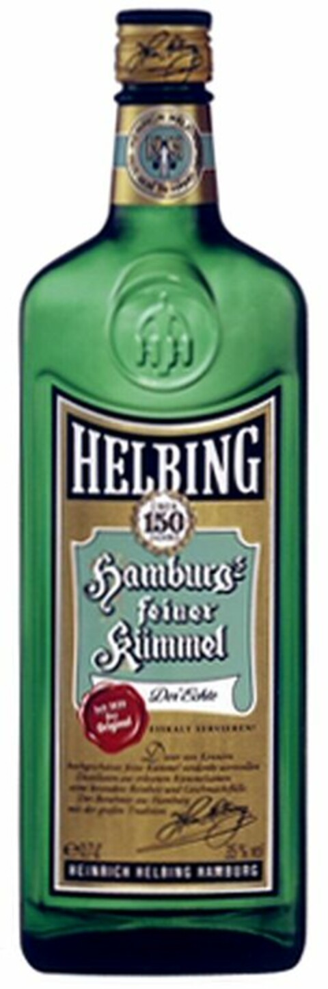 HELBING Hamburg's feiner Kümmel Logo (WIPO, 06.12.2006)