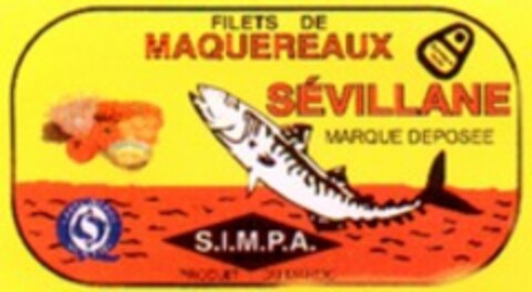 FILETS DE MAQUEREAUX SÉVILLANE Logo (WIPO, 01/07/2010)