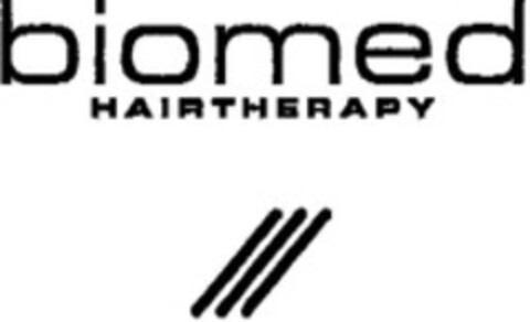 biomed HAIRTHERAPY Logo (WIPO, 06/01/2010)