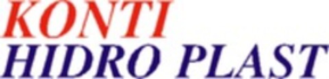 KONTI HIDRO PLAST Logo (WIPO, 08.02.2010)