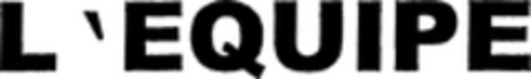 L'EQUIPE Logo (WIPO, 22.06.2010)