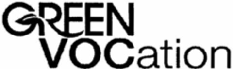 GREEN VOCation Logo (WIPO, 28.08.2013)
