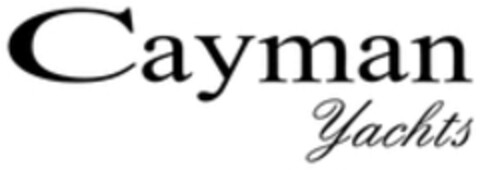 Cayman Yachts Logo (WIPO, 10.04.2018)